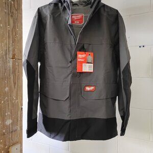 Milwaukee 310-L Hydrobreak Rain Shell Large Gray